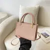 Bolso Cruzado para el Trabajo para Mujer 2026 Nuevo Elegante Moda Bolso de Mano Estilo Retro Diario Pequeño Cuadrado Bolso de Hombro