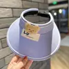 Sombrero de bebé de ala grande de dibujos animados, sombrero de copa vacío, sombrero de protección solar de verano para niños y niñas, sombrero de protección solar para niños, sombrero plegable