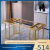 Suporte de Perna de Mesa para Tábua de Pedra Fixa Pernas de Mesa de Jantar de Mármore Pernas de Mesa de Placa Grande Suporte de Mesa de Metal Aço Inoxidável Pernas de Mesa de Café