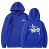 Moletom com capuz outono e inverno transfronteiriço, esportivo casual folgado, unissex, estampa de letras, marca moderna, jaqueta clássica de terry