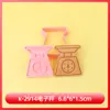 Serie de Herramientas para Hornear Microondas Dibujos Animados 3D Molde para Galletas Batidora DIY Impresión de Simulación