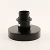 Portalámparas de Techo Negro con Rosca E27 para Comedor Sala de Estar Portalámparas de Repuesto Accesorios de Repuesto para Pantalla Portalámparas de Hierro