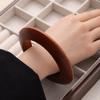 Nuevo Estilo Chino Retro Estilo Étnico Madera Artístico Pulsera de la Paz Sentido Avanzado Simple Nicho Pulsera de Madera Maciza Pulsera