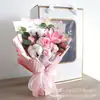Ramos de Flores Tejidas, Ramos de Rosas Tejidos a Mano con Hilo Personalizados, Productos Terminados, Venta al por Mayor de Regalos para el Día de San Valentín y Navidad