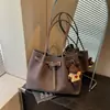 Estilo retro ligero, casual, bolsa de mano con estampado de piedra para mujer, gran capacidad, adecuada para otoño, elegante, versátil para ir al trabajo, bolso de hombro o bolso de axila