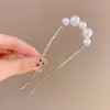 Rizador de Pelo Antiguo en Forma de U Pasador con Borla para el Cabello Pasador de Alta Gama para Rizar el Cabello de Mujer Nuevo Estilo 2024 Pasador Chino Tocado