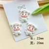 Accesorios de Resina DIY de Crayon Shin-Chan para Fundas de Teléfono, Zuecos, Dijes para Zapatos, Parches, Pinzas para el Cabello, Accesorios para el Cabello y Materiales de Manualidades