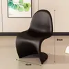 Cadeira de Jantar Simples Moderna de Plástico Cadeira para Casa com Encosto Cadeira para Adultos Cadeira Pandong Cadeira para Sala de Reunião Cadeira de Negociação Banco de Maquiagem