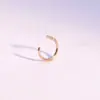 Piercings de Lábio de Aço Inoxidável Sem Furo, Presilhas de Lábio Sem Perfuração, Argolas de Lábio Falsas em Formato C, Joias de Piercing de Nicho no Atacado para Garotas Descoladas
