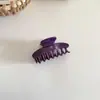 Pinza para el Cabello con Degradado Morado de Aspecto de Alta Gama, Simple y Elegante, Pinza para el Cabello para Media Coleta en la Parte Posterior de la Cabeza, Accesorio para el Cabello Tipo Pinza de Tiburón para Mujeres