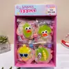 Novo Brinquedo de Apertar Criativo em Formato de Boneca Pequeno Pingente Brinquedo para Alívio de Estresse Infantil Desenho Animado Fofo Brinquedo de Apertar para Alívio de Estresse