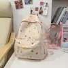 Nova Mochila de Grande Capacidade, Mochila Escolar Estilo Coreano para Alunos do Ensino Fundamental II e Médio, Mochila de Viagem Feminina de Nicho Simples e Fashion