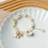 Mais Vendido no Sudeste Asiático: Pulseira de Contas Trituradas com Tema de Elefante para Mulheres, Design de Nicho, Pulseira Colorida Doce Estilo Floresta Atacado