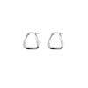 Aretes Cuadrados para Mujer, Estilo Otoño e Invierno, Diseño de Nicho, Nuevos Aretes de Moda 2025, Aretes de Aro, Aretes de Celebridad de Internet, Aretes tipo Clavo
