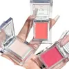 Gellas Blush Iluminador Water-Gloss com Sensação de Oxigênio Transparente Pele Brilhante Korean Water-Glossy Iluminador Facial