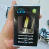 Faro delantero de motocicleta H4 de tres pines H6 luz para vehículo eléctrico blanca y amarilla, foco integrado de luz alta y baja, bombilla H6 bicolor modificada