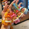 Llavero de Estrella de Dibujos Animados Personas Colgante de Estrella de Galleta Muñeco 3D Decoración de Mochila de Estudiante Pequeño Regalo Al por Mayor
