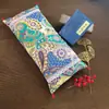 Funda de almohada de semillas de pimienta, Almohada de cáscara de semilla de ciprés, Tela gruesa tradicional, Funda de almohada de cáscara de trigo sarraceno/artemisa, Funda de almohada ajustable de doble uso estilo palacio