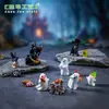 Figuras de fantasma Ceifeiro da Morte Halloween novas e criativas transfronteiriças, enfeites decorativos fofos DIY, acessórios para pendurar e miniaturas