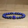 Pulsera Exquisita de Piedra Tianhe con Cuentas Cuerda con Estampado Hecha a Mano Pulsera de Cristal de Fresa Nuevo Estilo de Moda Joyería Unisex