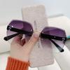 Gafas de Sol Europeas y Americanas Ins Estilo Coreano Marco de Espejo Sesión de Fotos Callejera Gafas de Sol de Moda Online Adelgazantes para Cara Grande Gafas Anti-UV