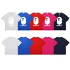 Camiseta BAPE Verão Camuflada Unissex Manga Curta Gola Redonda Estilo Japonês Tendência