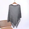 Tencel Lyocell Huecos Verano Delgado Holgado Seda Hielo Tejido Prendas Exteriores Chal Protección Solar Texturizado Aire Acondicionado Camisa