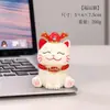 Enfeite Gato da Sorte Criativo Fofo Decoração de Mesa Presente para Mesa de Escritório Presente Gatinho Inspirador para Colegas Novo