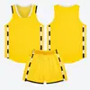 Nuevo Conjunto de Uniforme de Baloncesto de Verano Personalizable para Estudiantes, Chaleco de Corte Holgado, Imprimible, Secado Rápido, Camiseta Transpirable, Compra al por Mayor