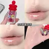 Gege Bear Miel de Oso Extracto de Fruta Aceite Labial Hidratante Hidrata y Nutre la Zona de los Labios, Previene la Sequedad y el Agrietamiento, y Crea un Efecto de Labios Brillantes y Voluminosos