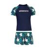 Momasong Nuevo Traje de Baño Deportivo para Mujer Verano Dividido Conservador Cubre Vientre Aspecto Adelgazante Conjunto de Dos Piezas para la Playa