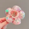 Nuevo Clip de Flor de Dibujos Animados Láser para Niños Oso Lindo Tela Rellena de Algodón Almohada Accesorios para el Cabello Clip Pasador Venta al por Mayor