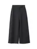 Pantalones Casuales Xiaomi Yinuo de Gama Alta Grises Adelgazantes de Terciopelo Delgado con Lana Cepillada para Mujer de Cintura Alta Pierna Ancha 11103