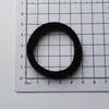 5,5cm Elástico de Cabelo Preto Argola de Toalha Elástico Alta Elasticidade Durável Corda de Cabelo Acessório de Cabelo Atacado