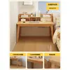 Mesa com Estante Integrada Mesa de Estudo Doméstico para Estudantes Mesa de Escritório Simples Novo Modelo 2026 Mesa de Computador de Parede para Quarto