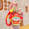 2024 ano do dragão chaveiro boneca presente atacado cartoon mochila pingente pequenas jóias Ano Novo chaveiro ornamentos