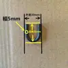 Gancho de Soldadura de Anillo en U de Hierro Sólido, Doblado de Barra de Hierro con Forma de Arco Semicircular, Gancho de Hebilla en U, Doblado de Barra de Oreja de Elevación