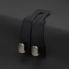 Gancho Doble Metálico de Cuero Sintético para Respaldo de Asiento de Coche Soporte para Teléfono de Coche Almacenamiento Multifuncional para Asiento Trasero