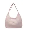 Bolsa Transversal Plissada Leve de Grande Capacidade para Mulheres 2025 Nova Bolsa de Ombro Simples Estilo Japonês Bolsa Tote Casual para o Dia a Dia