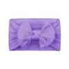 Diadema para Bebé de Nudo Suave Más Vendida Transfronteriza Elástica con Lazo de Ala Ancha Accesorios para el Cabello Suaves y No Dañinos para Niños Bebé