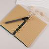 Amapola DIY Gota de Cristal Arena Movediza Cuaderno A6 Arena Movediza Crema Helado Cubierta Rectangular Molde de Silicona