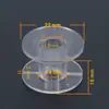 Estrutura de Indutor Transparente ABS Divisor de Frequência Bobina de Indutor Oca Carretel Suporte Redondo de Plástico Carretel de Fio Integrado Áudio
