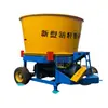 Cilindro de descarga de alta pulverización molino máquina amasadora de paja de granja carretilla elevadora alimentación automática máquina amasadora de forraje