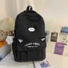 Mochila Escolar Pequena Ins com Múltiplos Compartimentos para Meninas Fofa para Alunos do Ensino Fundamental Mochila de Moda Coreana Grande Capacidade Nova 2026