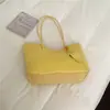 Cesta de Legumes Portátil de Outono de Alta Qualidade com Textura Trançada Bolsa Feminina 2026 Nova Moda Versátil Bolsa Tote de Ombro Único