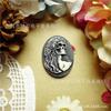 Resina de sabor fuerte calavera femenina retro accesorios de resina personalidad creativa accesorios para carcasa de teléfono móvil