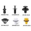 Kit de 60 Piezas de Clips para Cubierta de Parachoques, Revestimiento de Guardabarros, Revestimiento de Arco de Rueda, Panel de Moldura de Puerta, Adecuado para Mercedes