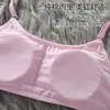 Roupa íntima para meninas em fase de desenvolvimento, estudantes do ensino fundamental, 14 anos, 100% algodão, sutiã camisola fino para meninas do ensino médio