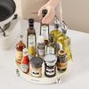Estante de almacenamiento de cocina, estante giratorio multicapa para el hogar, para artículos diversos, suministros de cocina, estante de acabado para condimentos de pie.