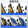 Adecuado para Cubierta Protectora Amortiguadora Modificada de Scooter Kymco Guangyang Ak550 Guardabarros Rueda Delantera Vehículo Eléctrico Cubierta Anticaída